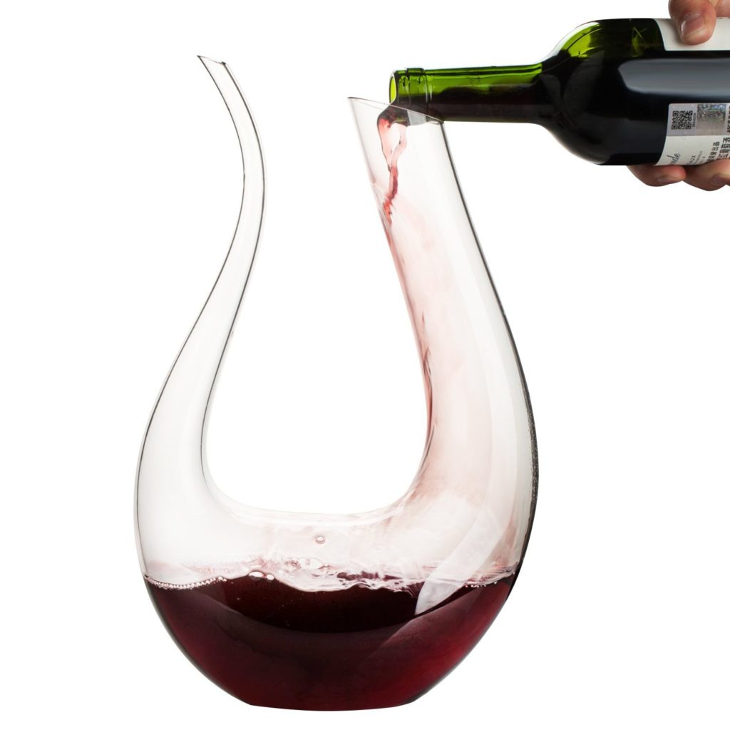 Wine Decanter WBSEos 1.5L U Shape Classic Wine Carafe